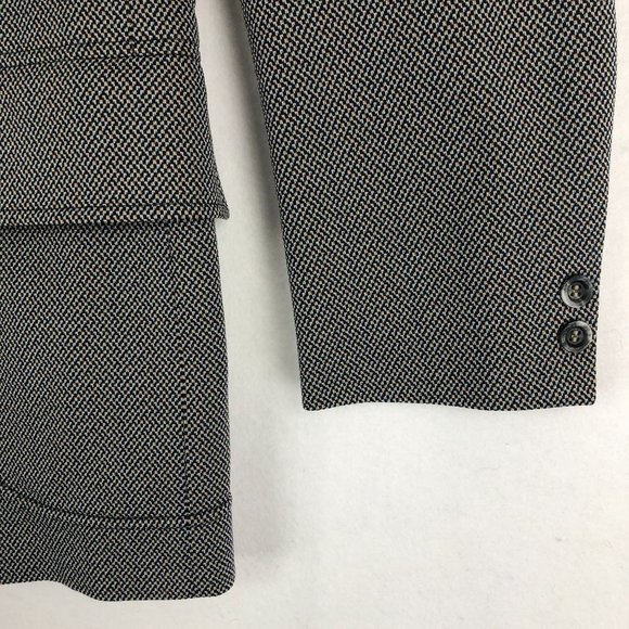 Curlee VTG Men's 38** Blue Grey Single Breasted Two-Button Western Sport Coat - Picture 3 of 12